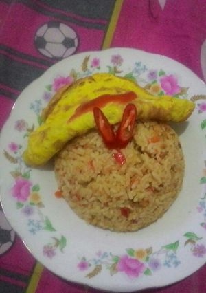 Foto resep Nasi Goreng Ebi telur extra pedas