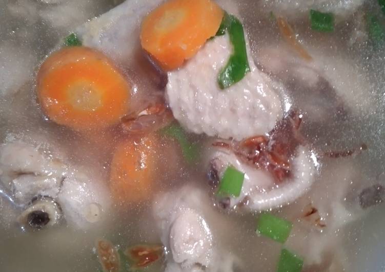 Resep Sup Ayam Segar Anti Gagal