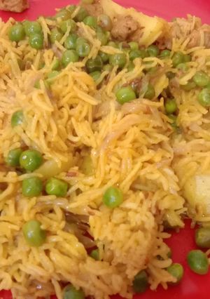 Soya Matar Pulav रेसिपी मुख्य फोटो