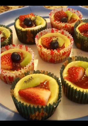 A picture of Mini Cheese cake.