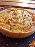 Quiche Lorraine con calabacín y tomillo