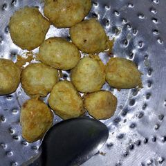 Yam balls A picture of Yam balls.