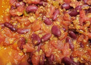 Easiest Way to Recipe Delicious Moms lazy Sunday chili vegetarian or vegan version