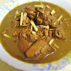 A picture of Chicken Nihari.
