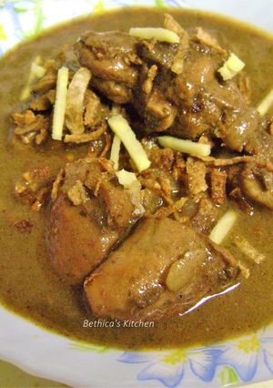A picture of Chicken Nihari.