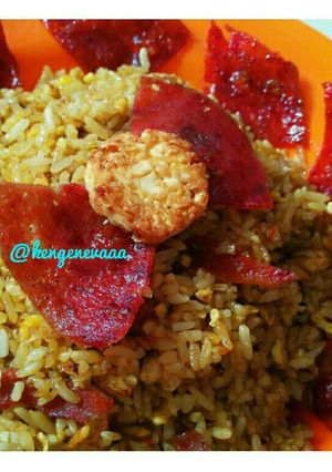 Foto resep Nasi Goreng Ham a la Perancis (Nasgornya Warkop DKI) 🇫🇷
