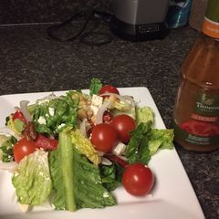 A picture of Taziki's Mediterranean Salad my version.