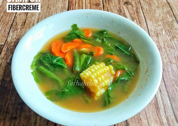 Resep Lodeh Campur Praktis (Fibercreme) yang Sempurna