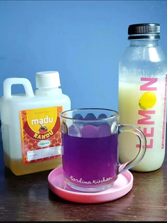 Foto resep Wedang Jahe Bunga Telang