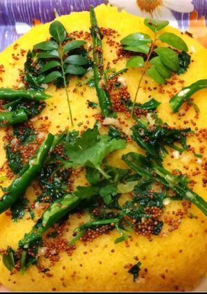 A picture of Dhokla.