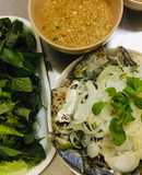 Cá nục hấp hành