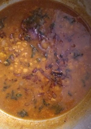 A picture of Chulbuli daal                       .