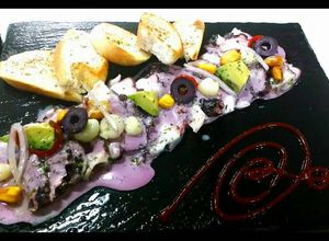 Una foto de Pulpo al olivo