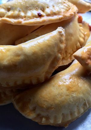 Una foto de Empanadas sin gluten de queso y cebolla 🤩