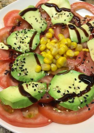 Una foto de Ensalada de maíz