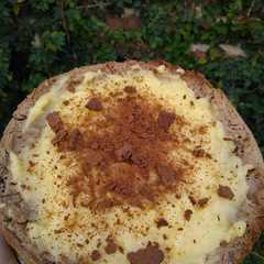 Una foto de Tarta de masa sablé y crema de limón 🍋