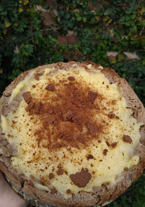 Una foto de Tarta de masa sablé y crema de limón 🍋