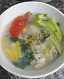 Canh chua nghêu sweet and sour clam soup