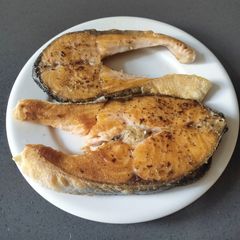 Fried Salmon A picture of Fried Salmon.