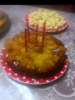 Una foto de Pastel de piña