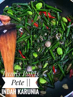 Foto resep Tumis Pakis Pete
