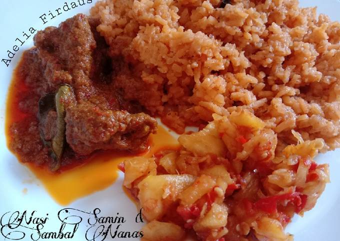 Standar Resep membuat Nasi Samin / Nasi Minyak yang enak