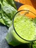 Licuado de Naranja, Espinaca y Jengibre