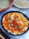 Couscous with Chickpeas and Raisins