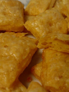 A picture of Cheese crackers.