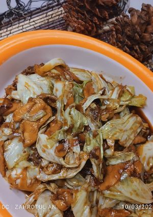 Foto resep Tumis Kol Ayam Sehat untuk Hari Gizi