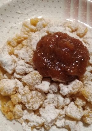 Császármorzsa fügedzsemmel recept fotója