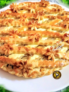 A picture of Apple Pie With Homemade Pie Crust.