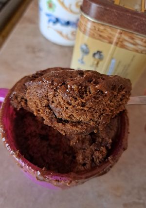 Una foto de Torta en taza 🤤🤤