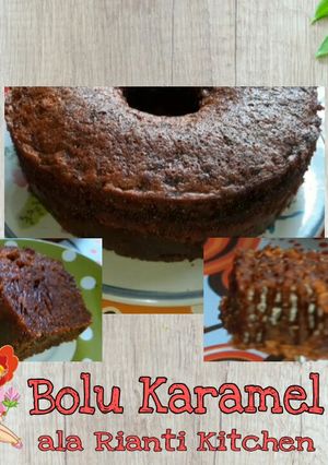 Foto resep Bolu Karamel aka Sarang Semut ala Rianti Kitchen