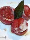 Gnudi di barbabietola