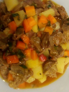 A picture of Beef stew.