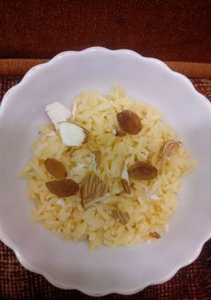 मीठे चावल (Meethe chawal recipe in hindi) रेसिपी मुख्य फोटो