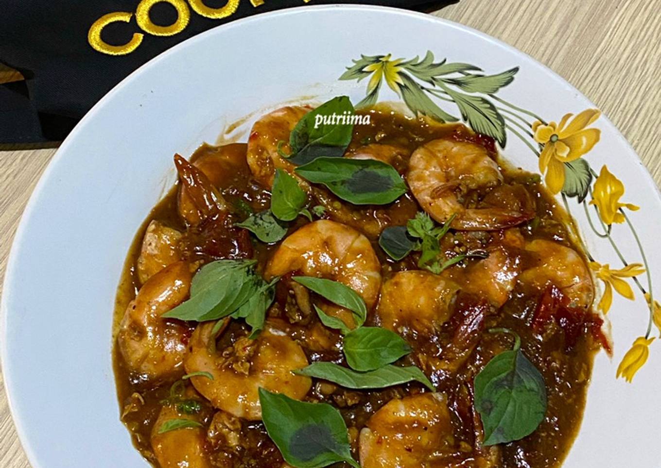 Udang saus padang