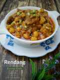 Rendang Daging & Kacang Kuda