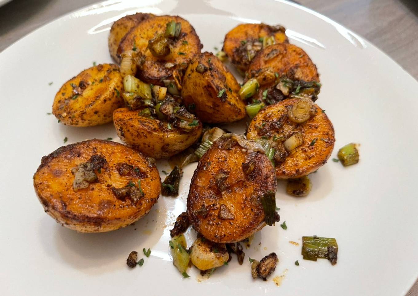 Papas crujientes por fuera y suaves por dentro!