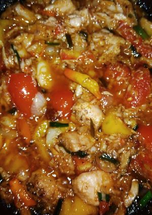 Foto resep Tuna Paprika Pedas oregano