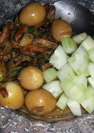 Foto resep Oseng Kerang telur Puyuh ala Demb