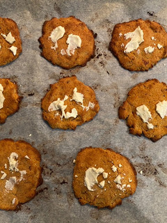 Una foto de Galletas almendra y calabaza