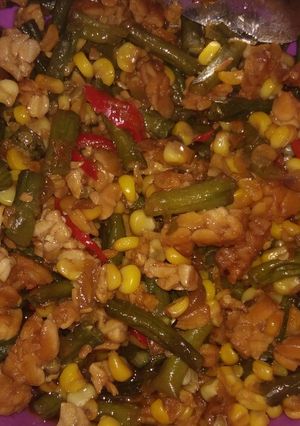 Foto resep Tumis kacang tempe