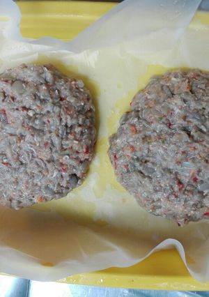 Una foto de Hamburguesas lentejas y verduras sin TAC LIGHT