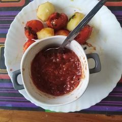 A picture of African breakfast 5theme challenge.