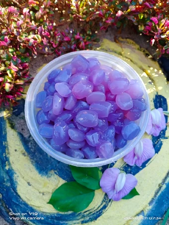 Langkah Gampang Membikin Resep Manisan Kolang-Kaling Bunga Telang yang Bisa Manjain Lidah Anti Ribet, Lezat