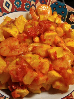 Foto resep Balado Kentang dan Udang