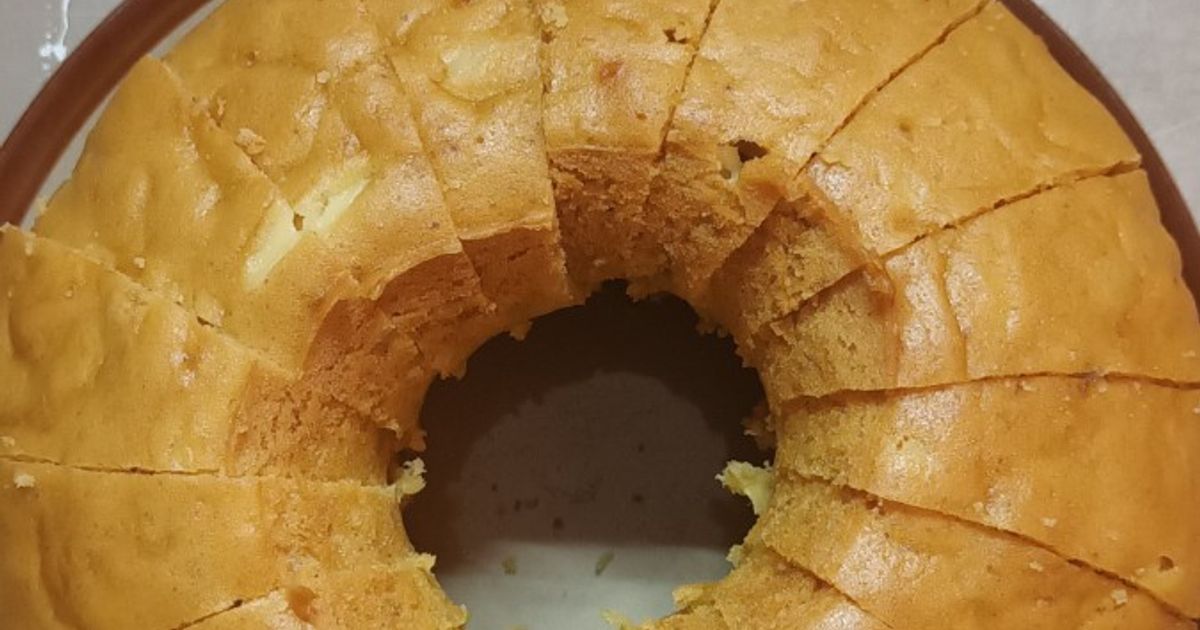 Bolu Durian Keju Kukus (Anti Gagal)