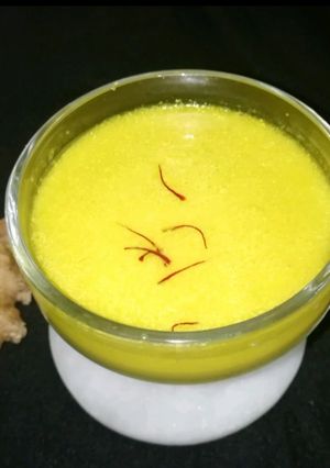 A picture of Golden milk immune booster.